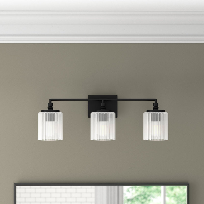 Adalina 3 - Light Dimmable Vanity Light, Midnight Black