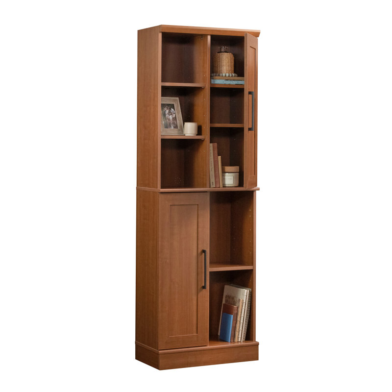 Armoire de rangement avec rangement polyvalent, finition brune, Marron foncé