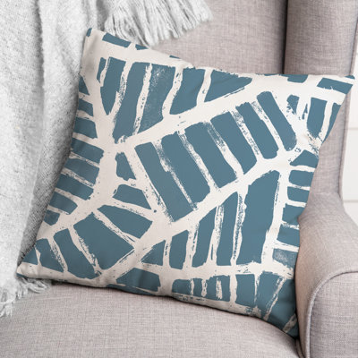 Coussin décoratif intérieur / extérieur à motif floral