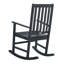 Chaise berçante d'extérieur en bois massif-27430695