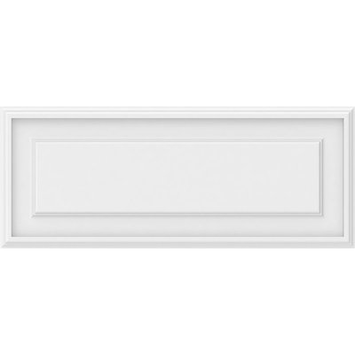 Panneau mural surélevé en PVC blanc Legacy