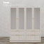 Armoire 4 tiroirs Daniyla