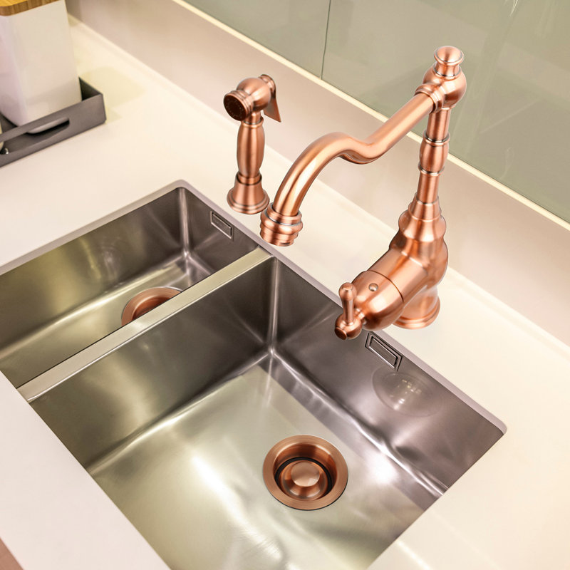 Garbage Disposal Kitchen Sink Drain, Copper