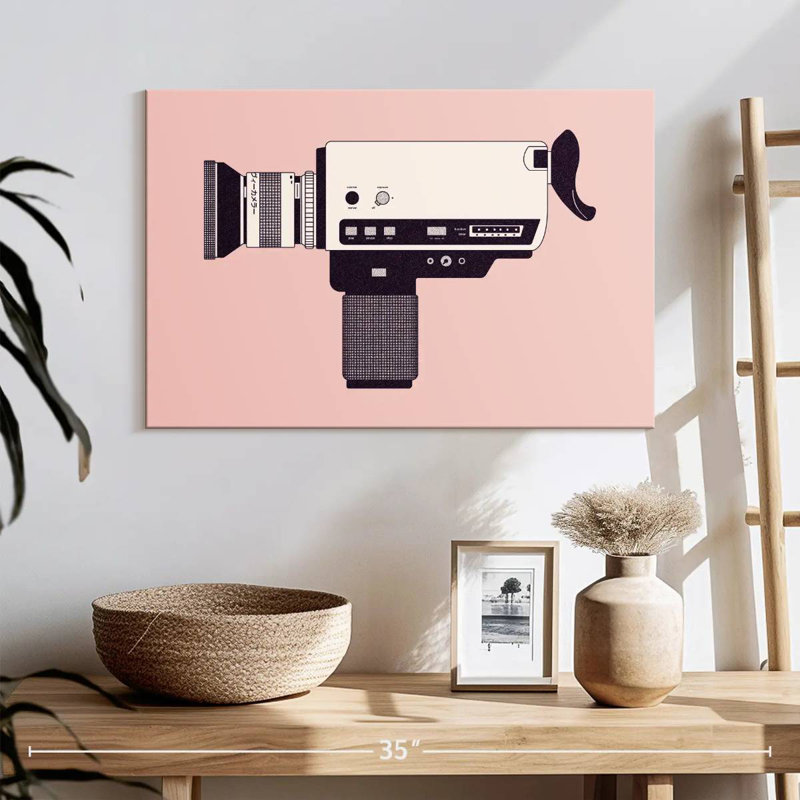 Senne Super 8 Camera, 16'' H x 24'' W
