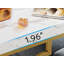 Table d'appoint en forme de C