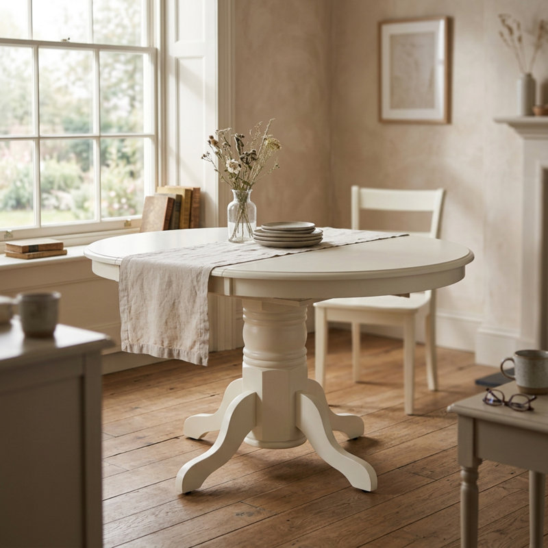 Solid Wood Top Dining Set