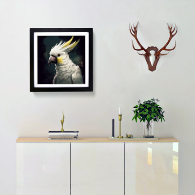 Cockatoo Conceptual Art No.2 - Framed Print