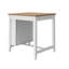 Table de salle à manger compacte pour 2 personnes, 3 tablettes ouvertes-344652000