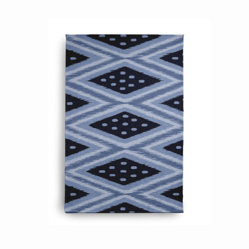 Tapis en chenille 60_Diamond & Dots, Rectangle 3 pi x 5 pi