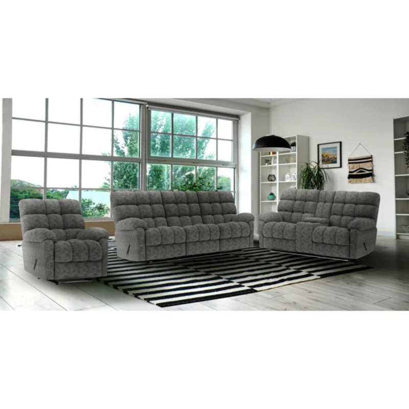 Ensemble de salon configurable Lancaster, Gray
