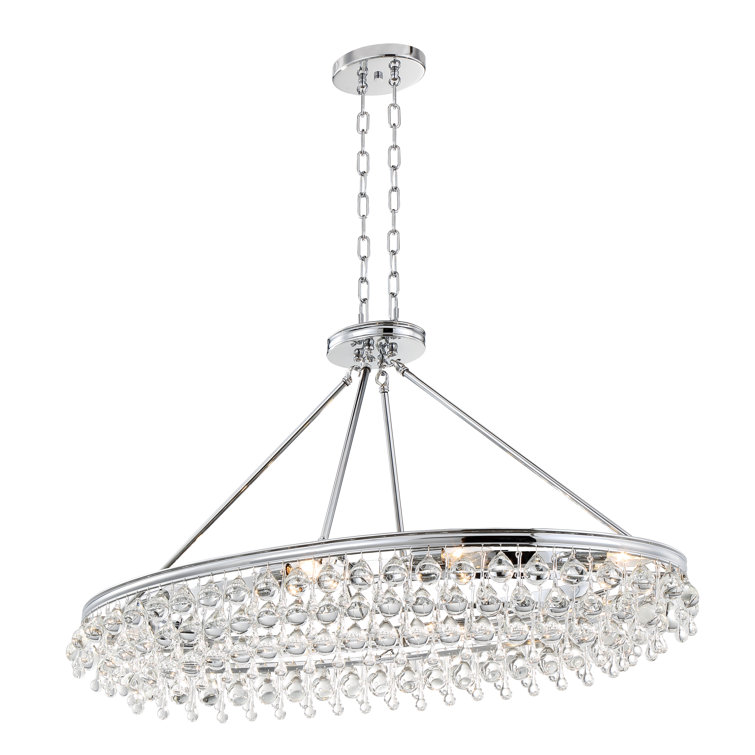 Jayesh 8 - Light Dimmable Geometric Chandelier