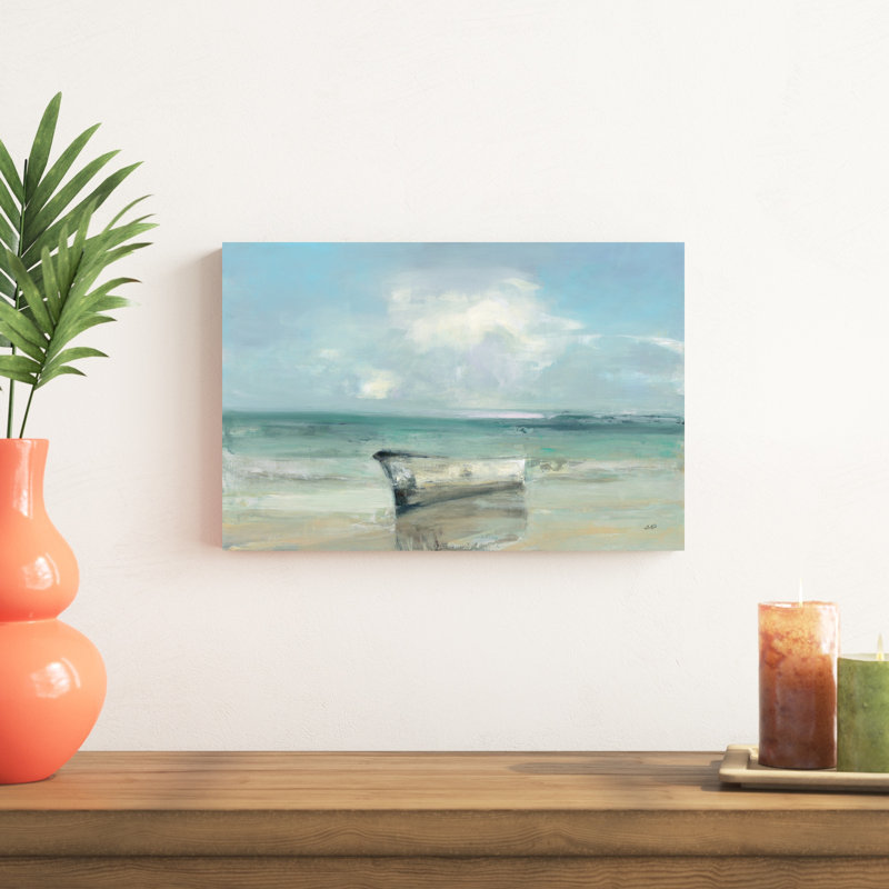 " Ashore ", 18" H x 12" W x 1.25" D