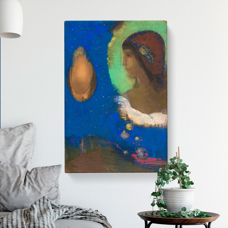 Sita by Odilon Redon - Wrapped Canvas, 50cm H x 35cm W x 3cm D