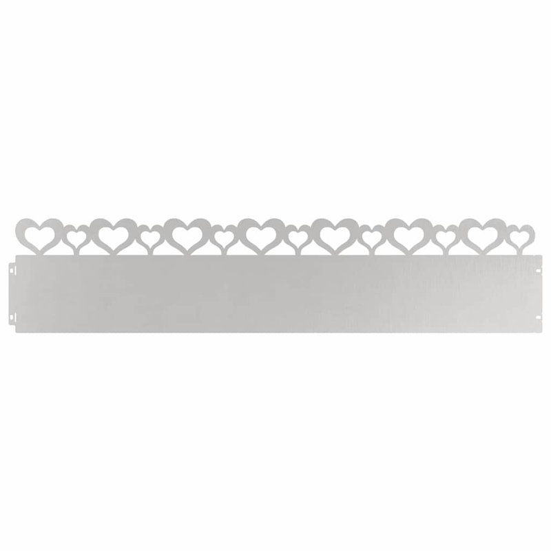 22cm H x 103cm W Stainless Steel Hardware