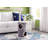  PETMAKER 45in Cat Tree with Kitty Condo, Grey