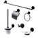 6 - Piece Bathroom Hardware Set