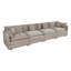 Canapé en chenille moderne-740061804-740061806-740061805