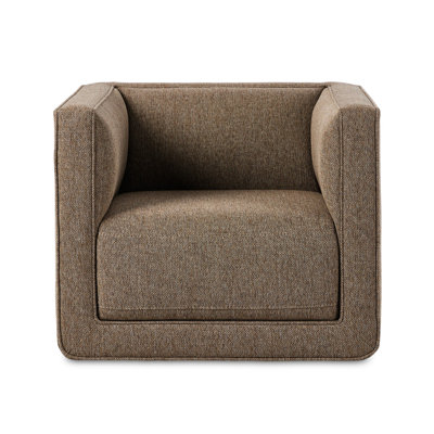 Latoyya Upholstered Swivel Club Chair