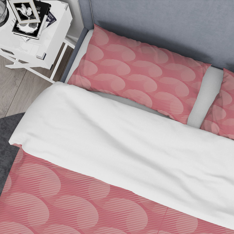  Ensemble de housse de couette moderne et contemporain, Housse simple + 1 taie décorative