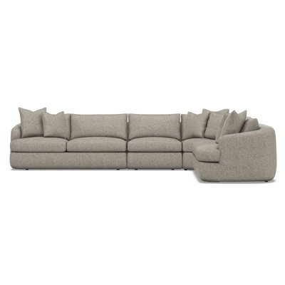 Jules Fabric 4 Pc Sectional