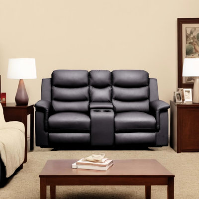 Housse pour fauteuil inclinable au centre pour 2 personnes, ergonomique et stable, de 70,25 po Profondeur, capacité de poids de la housse inclinable de 300 lb, longue, limitée