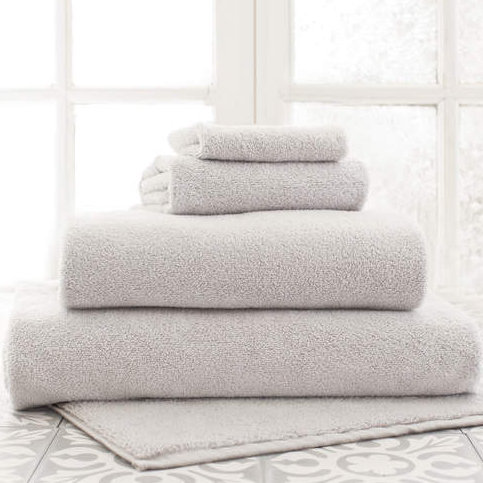 Signature Washcloth, Dove Gray