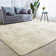 Perryton Solid Colour Faux Fur Shag Area Rug