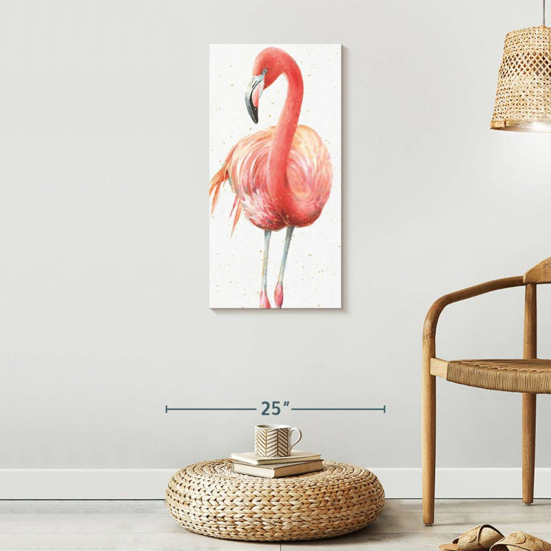 Brampt Gracefully Pink VI, 30" H x 15" W