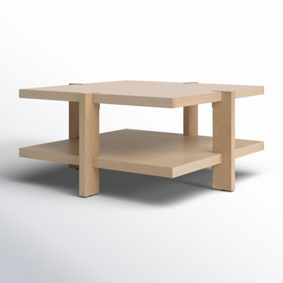 Provo Square Manufactured Wood Veneer Coffee Table