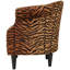 Fauteuil demi-tonneau en polyester Abdulkader de 77,47 cm de large