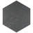 Traffic Hex 9" x 10" Porcelain Field Tile