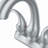 4-Inch Centerset Double Handle Bathroom Faucet with Drain Assembly-123039006