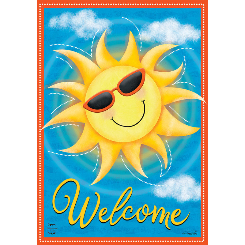 Drapeau de jardin Summer Sunshine