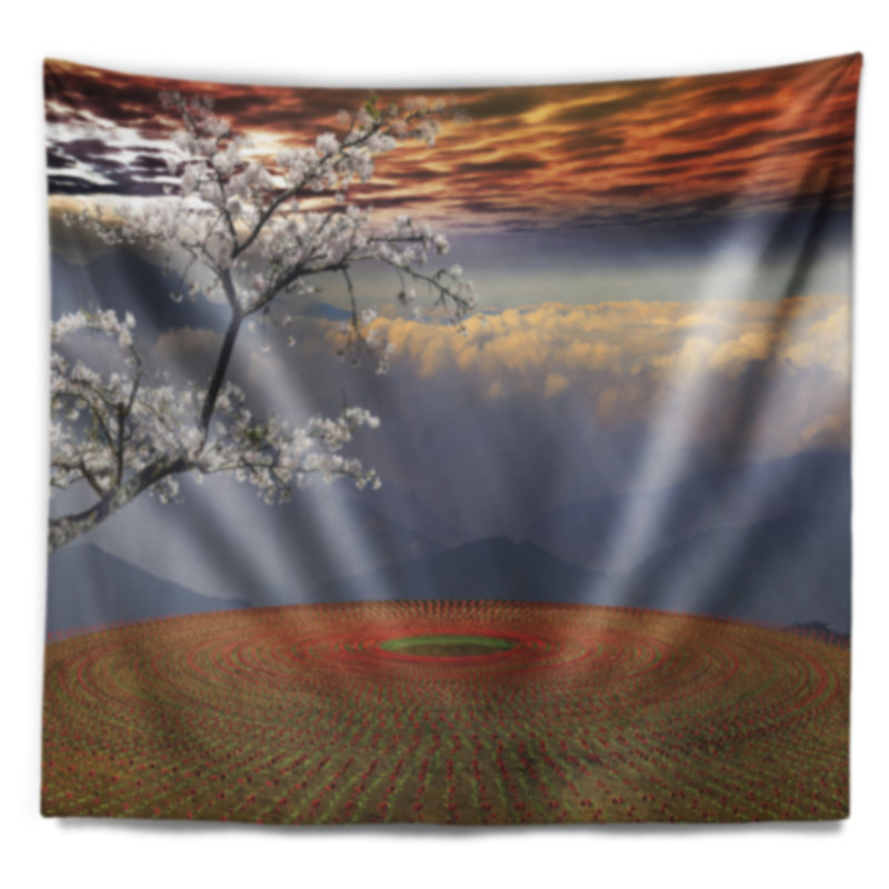 Polyester Tapestry, 32" H x 39" W