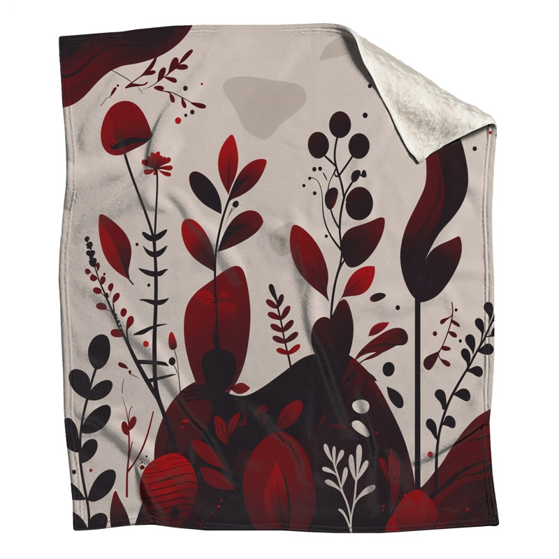 Jeté Floral, 50 po L x 60 po H