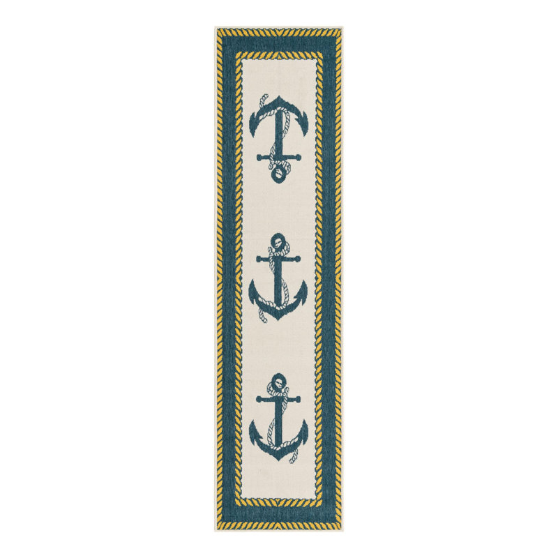 Callet Indoor / Outdoor Rug, Runner 2' x 8'