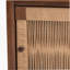 Table de chevet en bois avec porte