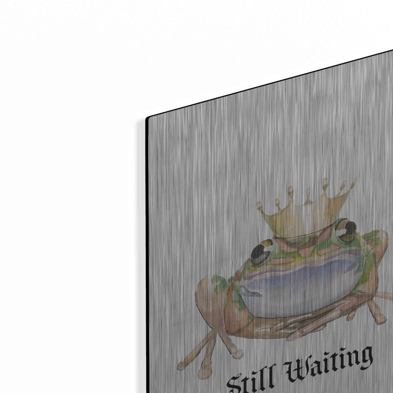 Trinx «Still Waiting» par James Wiens, art mural en métal, H 16 po x l 12 po