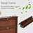 Nut-Brown Aluminum Shoe Storage