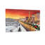 Christmas Snowy Las Vegas Christmas Night Skyline