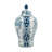 Porcelain Lidded Jar - Blue/White-88340691