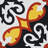 Agadir 8" x 8" Cement Patterned Wall & Floor Tile-37903710