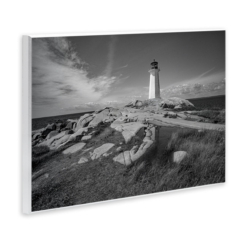 Plaque murale «Heart of Lighthouse View» par Norm Stelfox, H 10 po x l 15 po