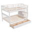 Lit superposé à escalier pour la chambre à coucher, blanc, tiroir, rangement, barrière de sécurité, lit à quatre marches pour mouvement en douceur: blanc, avec différentes configurations-238693048