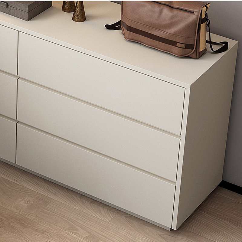 Style Makeup Table Storage Cabinet Set, Cream White