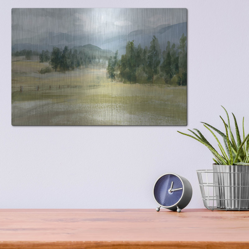  «Valley Retreat» par Danhui Nai, art mural en métal