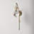 Luke Steel Plug-in Armed Sconce-1665217877