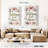 Floral Welcome On Wood Wall Sign-1811149566