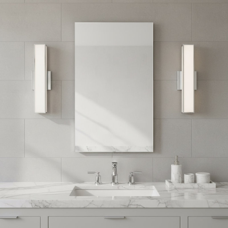 Alto Bath Bar, Chrome