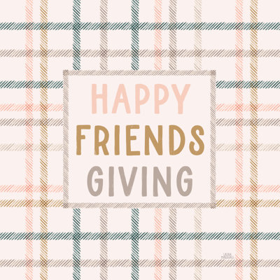 «Festive Friendsgiving VI» par Laura Marshall - reproduction